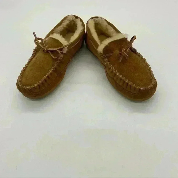 L.L. Bean Men's Wicked Good Moccasin Slippers Size 7M - Picture 3 of 10